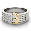 Diamond Fashion Bands in Gold