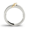 Diamond Fashion Bands in Gold