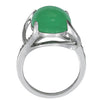 Oval Color Ring in Gold