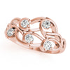 Swirling Fashion Ring in Gold