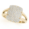 Diamond Fashion Cluster in Gold