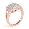 Diamond Fashion Cluster in Gold