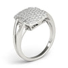 Diamond Fashion Cluster in Gold