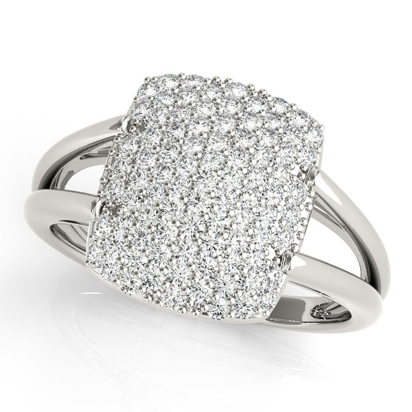 Diamond Fashion Cluster in Gold