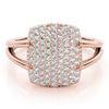 Diamond Fashion Cluster in Gold