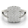 Diamond Fashion Cluster in Gold