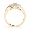 Diamond Fashion Cluster in Gold