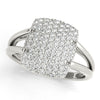 Diamond Fashion Cluster in Gold