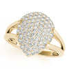Diamond Fashion Cluster in Gold