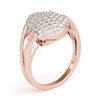Diamond Fashion Cluster in Gold