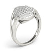 Diamond Fashion Cluster in Gold
