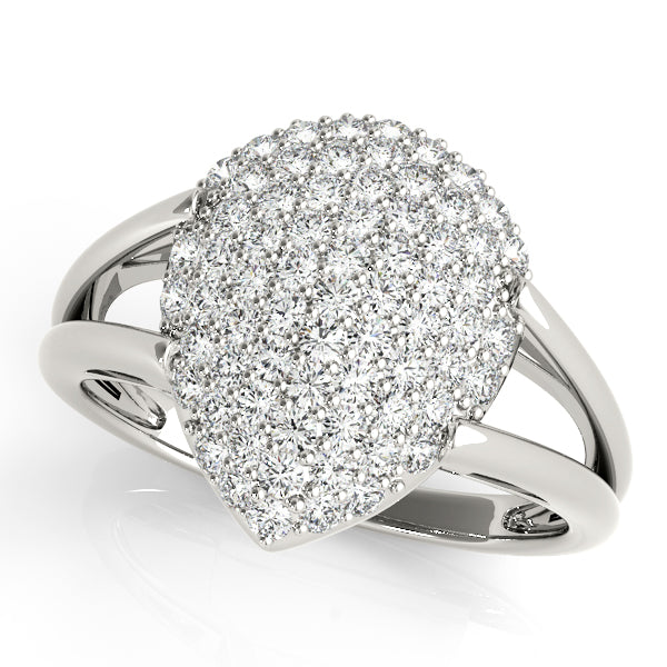 Diamond Fashion Cluster in Gold