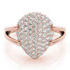 Diamond Fashion Cluster in Gold