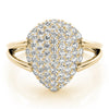 Diamond Fashion Cluster in Gold