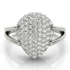 Diamond Fashion Cluster in Gold