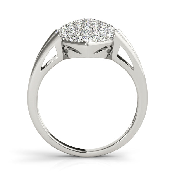 Diamond Fashion Cluster in Gold
