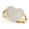 Diamond Fashion Cluster in Gold