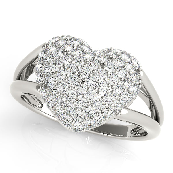 Diamond Fashion Cluster in Gold