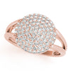 Diamond Fashion Cluster in Gold