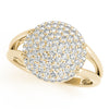 Diamond Fashion Cluster in Gold