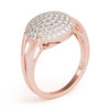 Diamond Fashion Cluster in Gold