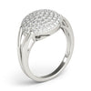 Diamond Fashion Cluster in Gold