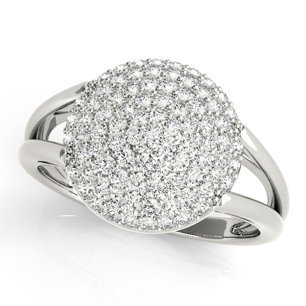 Diamond Fashion Cluster in Gold