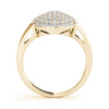 Diamond Fashion Cluster in Gold