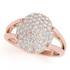 Diamond Fashion Cluster in Gold