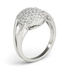Diamond Fashion Cluster in Gold