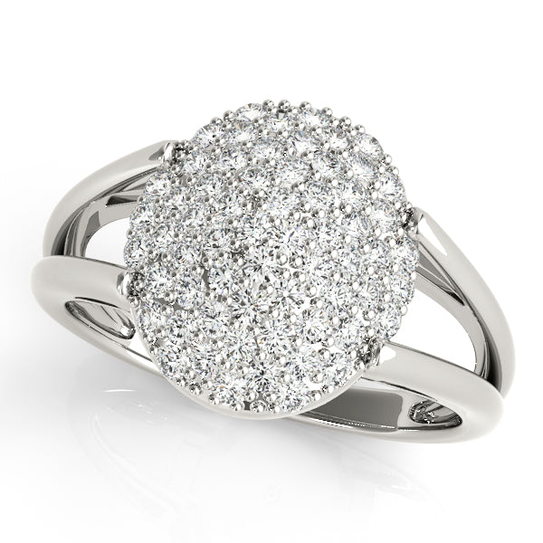 Diamond Fashion Cluster in Gold