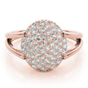 Diamond Fashion Cluster in Gold