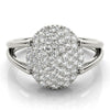 Diamond Fashion Cluster in Gold