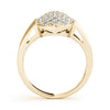 Diamond Fashion Cluster in Gold