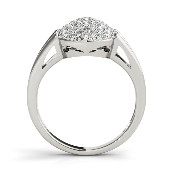 Diamond Fashion Cluster in Gold