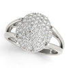 Diamond Fashion Cluster in Gold
