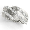 Multirow Prong Set Filigree Fashion Rings in Gold