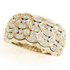 Cluster Fashion Ring in Gold