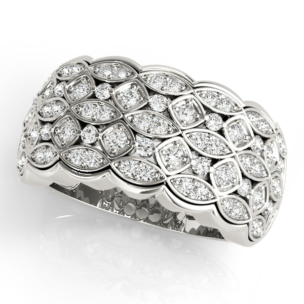 Cluster Fashion Ring in Gold