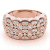 Cluster Fashion Ring in Gold