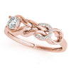 Love Knot Fashion Ring in Gold