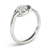 Cluster Love Knot Fashion Ring in Gold