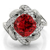 Princess & Cushion Gemstone Fashion Ring in Gold (2.61 cttw)