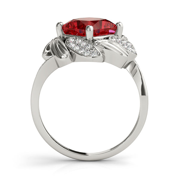 Princess & Cushion Gemstone Fashion Ring in Gold (2.61 cttw)