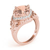 Princess & Cushion Gemstone Fashion Ring in Gold (5.26 cttw)
