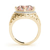 Princess & Cushion Gemstone Fashion Ring in Gold (5.26 cttw)