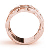 Bezel Set Filigree Fashion Ring in Gold
