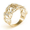 Swirl Fashion Ring in Gold