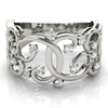 Swirl Fashion Ring in Gold