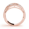 Floral Filigree Fashion Ring in Gold